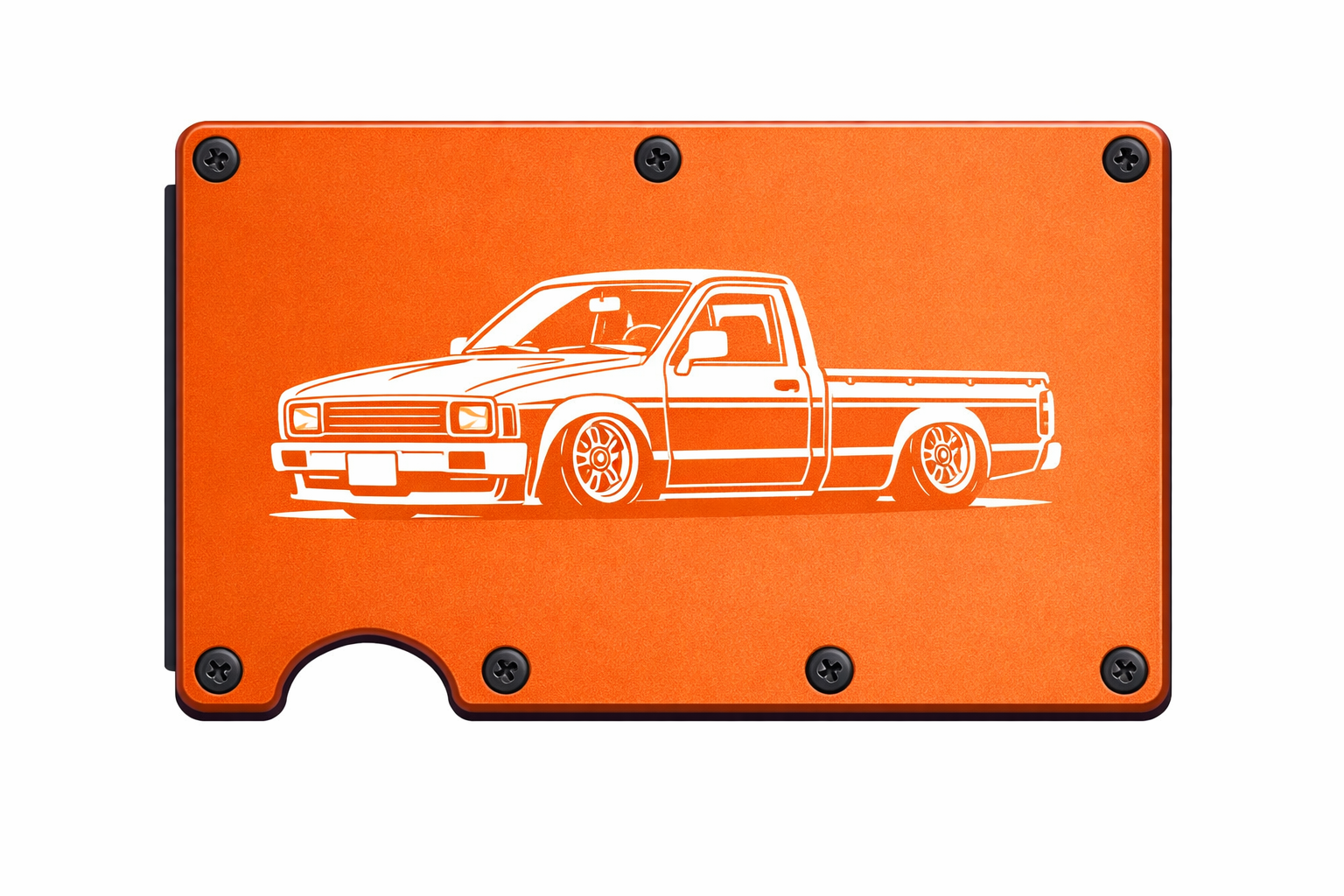 Custom Engraved Metal Minimalist Wallets