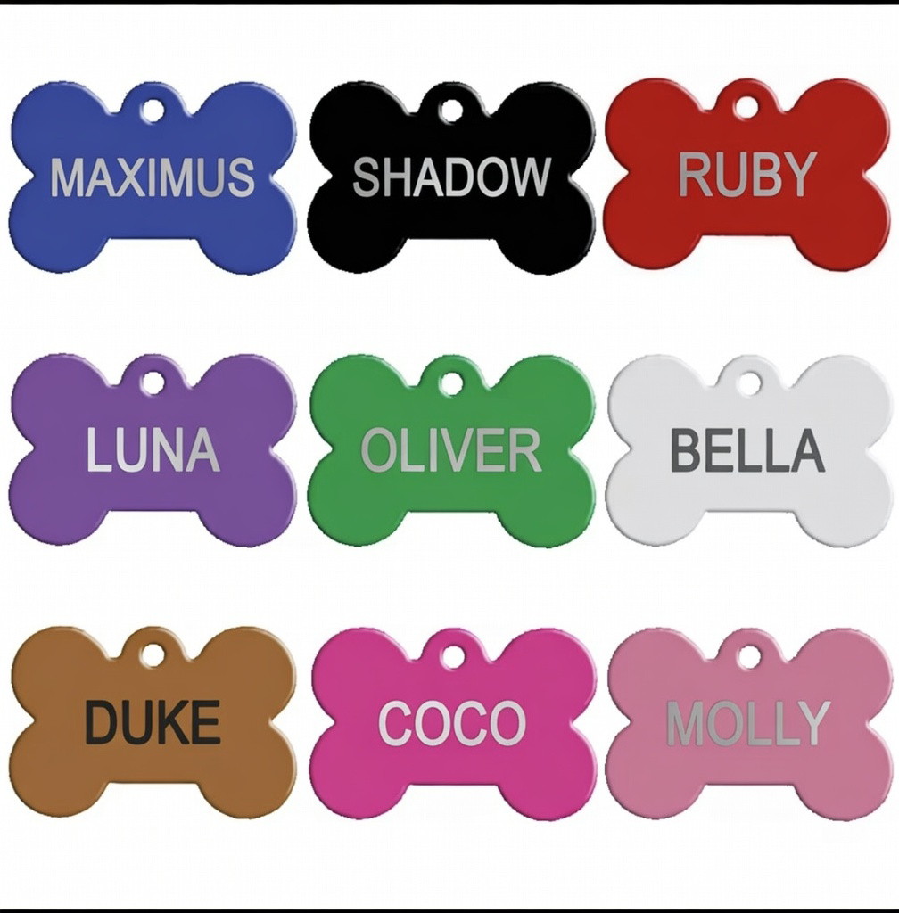 Custom Engraved Pet Tags - Personalized ID Tags by Second Pass
