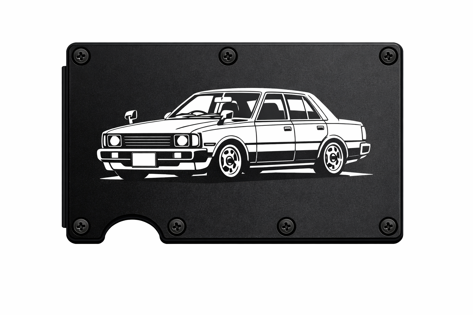 Custom Engraved Metal Minimalist Wallets
