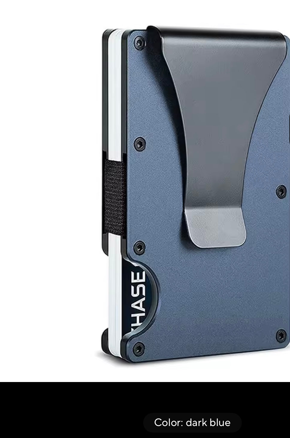 Custom Engraved Metal Minimalist Wallets