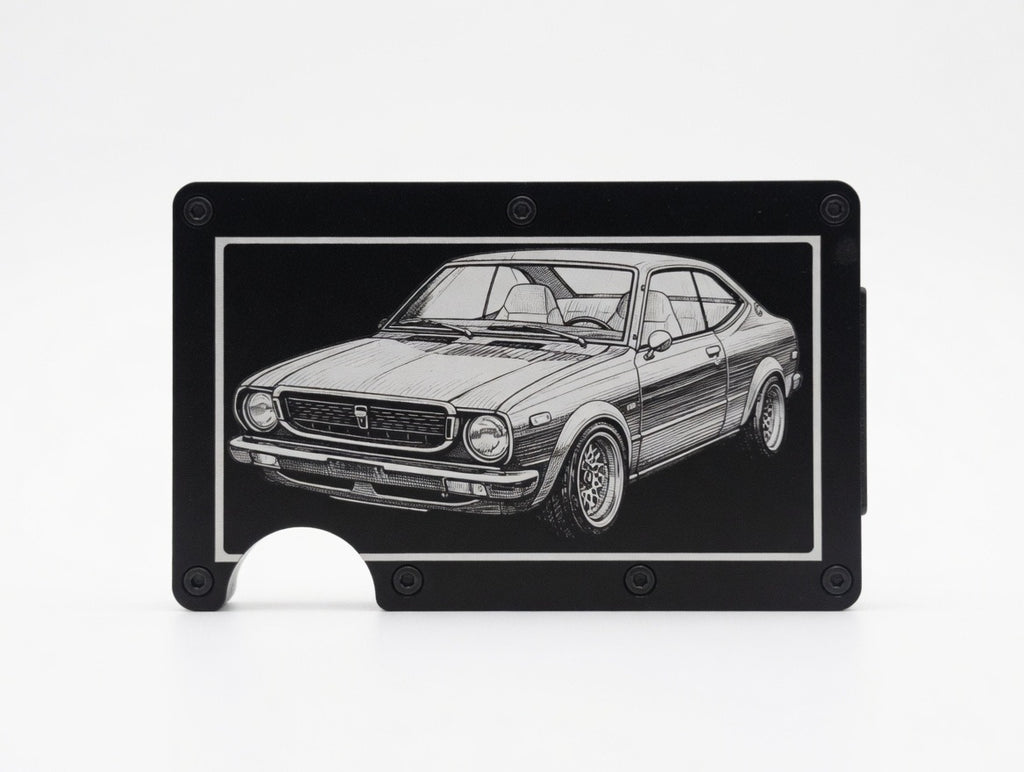 Custom Engraved Metal Minimalist Wallets