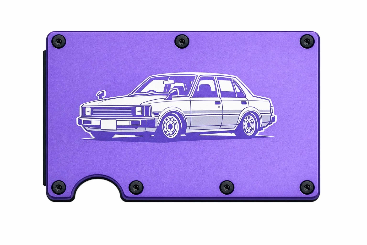 Custom Engraved Metal Minimalist Wallets